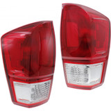 For Toyota Tacoma Tail Light Assembly 2016 17 18 2019 | Red Lens | CAPA (CLX-M0-USA-REPT730388Q-CL360A70-PARENT1)