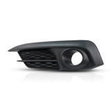 For Honda Civic Fog Light Cover 2016 2017 2018 | Primed | Garnish | Coupe / Sedan | w/o Adaptive Cruise Control | Excludes Si Model | DOT / SAE Compliance (CLX-M0-USA-RH10820010-CL360A70-PARENT1)