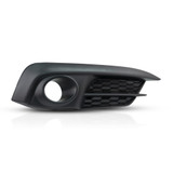 For Honda Civic Fog Light Cover 2016 2017 2018 | Primed | Garnish | Coupe / Sedan | w/o Adaptive Cruise Control | Excludes Si Model | DOT / SAE Compliance (CLX-M0-USA-RH10820010-CL360A70-PARENT1)