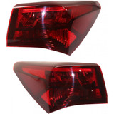 For Acura TLX Tail Light Assembly 2015 2016 2017 Outer | CAPA (CLX-M0-USA-REPA730150Q-CL360A70-PARENT1)
