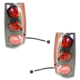 For GMC Yukon Tail Light Assembly 2007-2014 | Clear Lens | Denali Model (CLX-M0-USA-G730114-CL360A70-PARENT1)