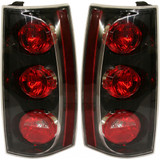 For GMC Yukon XL 1500 Tail Light Assembly 2007 08 09 10 2011 | Clear Lens | Denali Model (CLX-M0-USA-G730114-CL360A71-PARENT1)