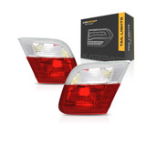 For BMW 323Ci / 328Ci Inner Tail Light Assembly 2000 Clear & Red Lens | Convertible / Coupe | w/o Bulbs (CLX-M0-USA-B730102-CL360A71-PARENT1)