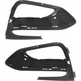 For Chevy Cruze Fog Light Cover 2016 2017 2018 Outer | Grille | Textured Black | w/ RS Package | DOT / SAE Compliance (CLX-M0-USA-RC10820010-CL360A70-PARENT1)
