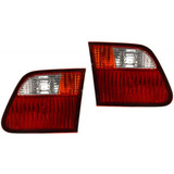 For Honda Civic Inner Tail Light Assembly 1999 2000 4-Door | w/o Bulbs (CLX-M0-USA-2171309LUS-CL360A70-PARENT1)