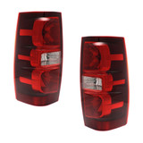For Chevy Tahoe / Suburban 1500 Tail Light Assembly 2007-2014 | Excludes Hybrid Model | CAPA (CLX-M0-USA-C730174Q-CL360A70-PARENT1)