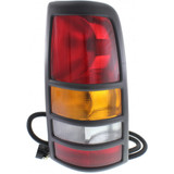 For Chevy Silverado 3500 Tail Light Assembly 2001 2002 2003 w/ Black Bezel | Fleetside (CLX-M0-USA-C730150-CL360A70-PARENT1)