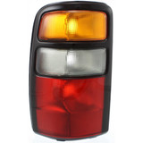 For GMC Yukon XL 1500 / 2500 Tail Light Assembly 2004 2005 2006 Amber / Clear / Red Lens | w/o Bulbs (CLX-M0-USA-C730112-CL360A74-PARENT1)