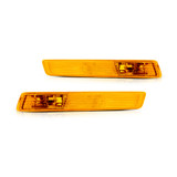 For Volkswagen Beetle Turn Signal Light 2006 07 08 09 2010 Side Marker Lamp | Amber Lens (CLX-M0-USA-V106904-CL360A70-PARENT1)