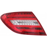 For Mercedes-Benz C250 / C350 Tail Light Assembly 2012 13 14 2015 Coupe / Sedan (CLX-M0-USA-REPM730326-CL360A70-PARENT1)