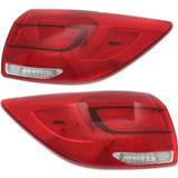 For Kia Sportage Tail Light Assembly 2014 2015 2016 | Outer | EX/LX Model | CAPA (CLX-M0-USA-REPK730170Q-CL360A70-PARENT1)