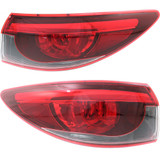 For Mazda 6 Tail Light Assembly 2016 2017 Outer | LED (CLX-M0-USA-REPM730394-CL360A70-PARENT1)