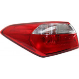 For Kia Forte Tail Light Assembly 2014 2015 2016 | Outer | Halogen | CAPA (CLX-M0-USA-REPK730150Q-CL360A70-PARENT1)