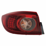 For Mazda 3 Tail Light Assembly 2014 2015 Outer | LED | Type | Sedan (CLX-M0-USA-REPM730388-CL360A70-PARENT1)