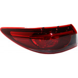 For Mazda 6 Tail Light Assembly 2016 2017 Outer | LED | CAPA (CLX-M0-USA-REPM730394Q-CL360A70-PARENT1)