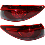 For Mazda 6 Tail Light Assembly 2016 2017 Outer | LED | CAPA (CLX-M0-USA-REPM730394Q-CL360A70-PARENT1)