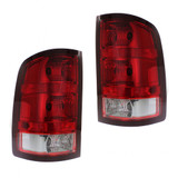 For GMC Sierra 1500 / 2500 HD / 3500 HD SL / SLE / SLT / WT Tail Light Assembly 2010 2011 | CAPA (CLX-M0-USA-REPG730112Q-CL360A70-PARENT1)