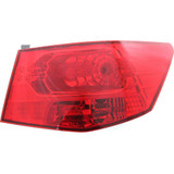 For Kia Forte Tail Light Assembly 2010 11 12 2013 | Outer | Sedan | CAPA (CLX-M0-USA-REPK730116Q-CL360A70-PARENT1)