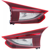 For Mazda 3 / 3 Sport Tail Light Assembly 2014 2015 2016 2017 2018 Inner | Halogen | Hatchback (CLX-M0-USA-REPM730362-CL360A70-PARENT1)