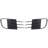 For Volkswagen GTI Fog Light Cover 2010 11 12 13 2014 | Black | Opening | DOT / SAE Compliance (CLX-M0-USA-REPV108204-CL360A70-PARENT1)