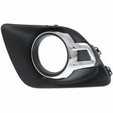 For Mitsubishi Outlander Sport / RVR Fog Light Cover 2011 2012 | Chrome | Garnish | DOT / SAE Compliance (CLX-M0-USA-REPM108640-CL360A70-PARENT1)