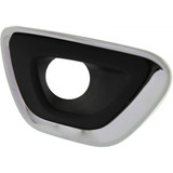 For Jeep Grand Cherokee Fog Light Cover 2014 2015 2016 | Black & Chrome | w/ Chrome Trim | Excludes SRT Model | DOT / SAE Compliance (CLX-M0-USA-REPJ108002-CL360A70-PARENT1)
