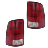 For Dodge Ram 1500 Tail Light Assembly 2009 2010 | Standard Type | All Cab Types | CAPA Certified (CLX-M0-USA-REPD730140Q-CL360A70-PARENT1)