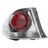 For Lexus IS300 Outer Tail Light Assembly 2002 2003 Dark Metallic | Sedan | w/o Bulbs (CLX-M0-USA-L730106-CL360A70-PARENT1)