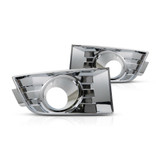 For Ford Edge Fog Light Cover 2007 08 09 2010 | Chrome | w/ Lamp Hole | DOT / SAE Compliance (CLX-M0-USA-RBF018902-CL360A70-PARENT1)