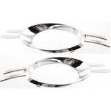For Mercedes-Benz C250 Fog Light Cover 2010 2011 | Chrome | w/ Sport Package | w/ Bi-Xenon Head Lights | DOT / SAE Compliance (CLX-M0-USA-REPM107514-CL360A71-PARENT1)