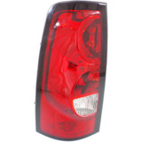 For Chevy Silverado 1500 / 3500 Tail Light Assembly 2004 2005 2006 | w/ Black Trim | Fleetside | All Cab Types | CAPA Certified (CLX-M0-USA-REPC730332Q-CL360A70-PARENT1)