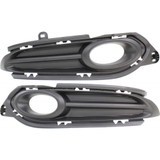 For Honda HR-V Fog Light Cover 2016 2017 2018 | Garnish | Black | DOT / SAE Compliance (CLX-M0-USA-REPH108202-CL360A70-PARENT1)