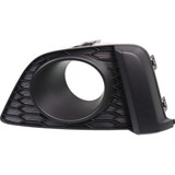 For Honda Fit Fog Light Cover 2015 2016 2017 | Bezel | Textured Black | DOT / SAE Compliance (CLX-M0-USA-REPH108014-CL360A70-PARENT1)