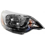 For Kia Rio Headlight Assembly 2012 13 14 15 16 2017 | Halogen | w/o LED Position Light | Sedan | CAPA (CLX-M0-USA-REPK100156Q-CL360A70-PARENT1)