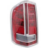 For Chrysler 300 Tail Light Assembly 2011 2012 | w/ Chrome Accent | CAPA (CLX-M0-USA-REPC100320Q-CL360A70-PARENT1)