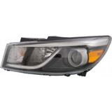 For Kia Sedona Headlight Assembly 2015 2016 2017 2018 | Halogen | w/ LED Position Light | EX / L / LX Model (CLX-M0-USA-REPK100196-CL360A70-PARENT1)
