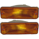 For Toyota Pickup Turn Signal Light 1984 85 86 87 1988 | Amber Lens (CLX-M0-USA-12-1226-00-CL360A71-PARENT1)