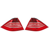 For Mercedes-Benz S430 / S500 / S600 Tail Light Assembly 2003 04 05 2006 | w/o Bulbs (CLX-M0-USA-M730124-CL360A70-PARENT1)