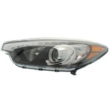 For Kia Forte / Koup / Forte5 Headlight Assembly 2015 2016 | Halogen | w/ LED Position Light (CLX-M0-USA-REPK100302-CL360A70-PARENT1)