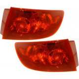 For Mazda 3 Outer Tail Light Assembly 2004 2005 2006 Red Lens | w/ Standard Type Bumper | Sedan (CLX-M0-USA-M730138-CL360A70-PARENT1)
