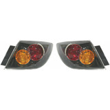 For Mazda 3 Tail Light Assembly 2007 2008 2009 Standard Type | Hatchback w/o Bulbs (CLX-M0-USA-M730148-CL360A70-PARENT1)