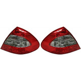 For Mercedes-Benz E320 / E350 / E550 / E63 AMG Tail Light Assembly 2007 2008 2009 Halogen | w/o Appearance Package | Sedan w/o Bulbs (CLX-M0-USA-M730166-CL360A71-PARENT1)