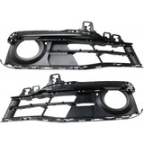 For BMW 320i / 330e / 340i / 328d Fog Light Cover 2016 2017 2018 | Textured Black | w/o M Sport Package | Sedan / Wagon | DOT / SAE Compliance (CLX-M0-USA-RB10820004-CL360A70-PARENT1)
