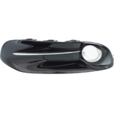 For Dodge Dart Fog Light Cover 2013 14 15 2016 | Bezel | Black | w/ Chrome Trim | CAPA Certified (CLX-M0-USA-REPD108004Q-CL360A70-PARENT1)