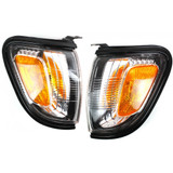 For Toyota Tacoma Parking Light 2001 02 03 2004 Black Bezel (CLX-M0-18-5716-00-CL360A55-PARENT1)