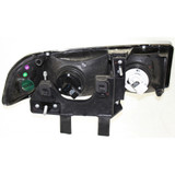 For 1998-2004 Chevy S10 Headlight DOT Certified Bulbs Included w/Bright Bezel (CLX-M0-20-5238-00-1-PARENT1)