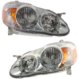 For 2003-2004 Toyota Corolla Headlight DOT Certified Bulbs Included S Model (CLX-M0-20-6236-90-1-PARENT1)