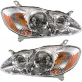 For 2005-2008 Toyota Corolla Headlight CAPA Certified Bulbs Included CE|LE (CLX-M0-20-6236-80-9-PARENT1)