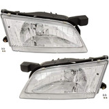 For 1998-1999 Nissan Altima Headlight Bulbs Included (CLX-M0-20-5224-00-PARENT1)