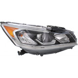 For 2016 2017 Honda Accord Headlight CAPA Certified EX|EX-L|Sport; for Sedan; Halogen; w/DRL (CLX-M0-20-9728-00-9-PARENT1)